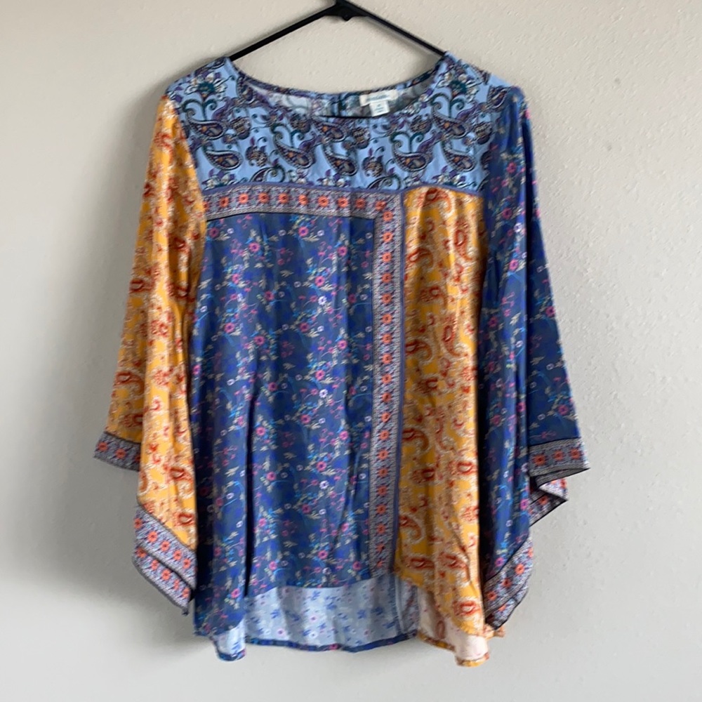 Sundance Floral Medley Top size Medium